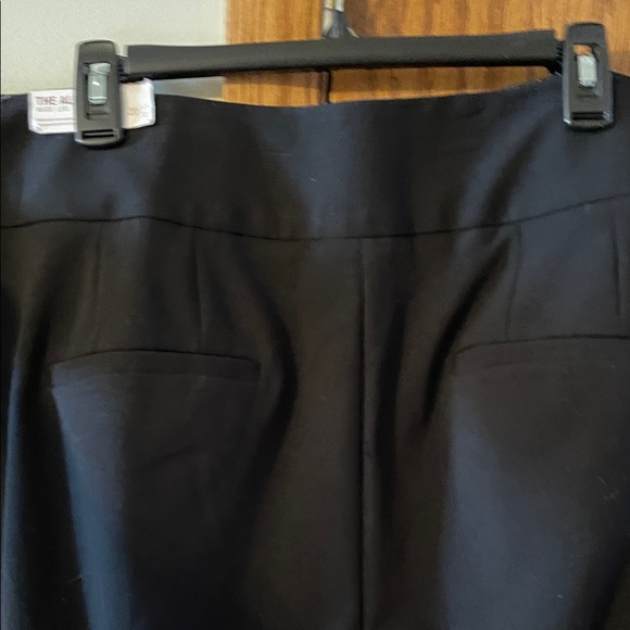 LANE BRYANT NWT Sz 20 “The Allie” Wide Leg Black Trousers elastic waistband - Picture 4 of 7